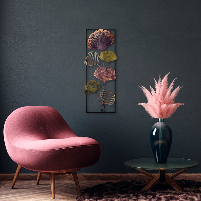 Wallity Fig Escultura de Pared de Metal Multicolor Wallity Fig Escultura de Pared de Metal Multicolor